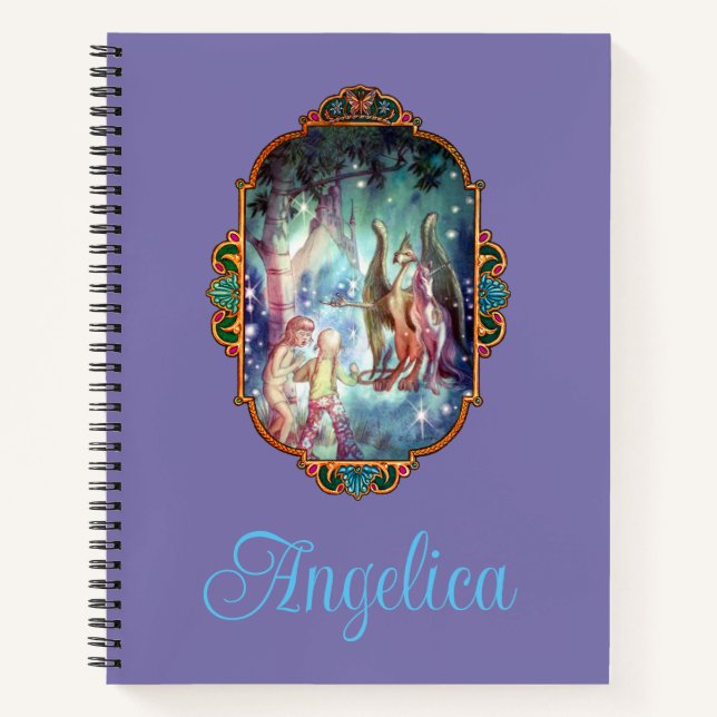 Cuaderno Bienvenido a Fairyland Personalizado (Anverso)