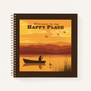 Cuaderno Bienvenido A Mi Feliz Lugar