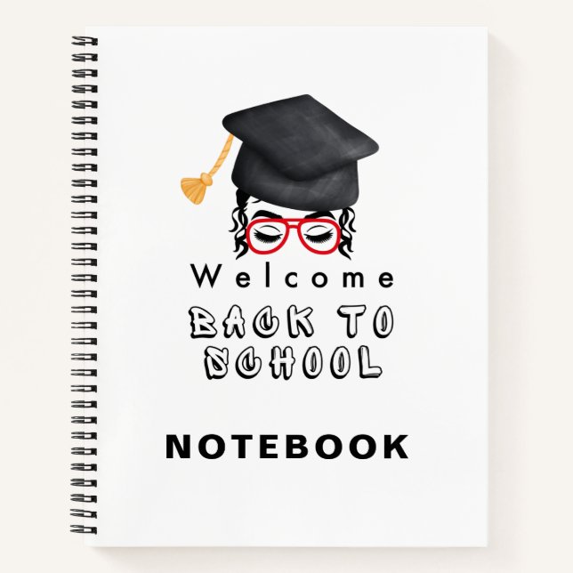 Cuaderno Bienvenido De Nuevo A La Escuela (Anverso)
