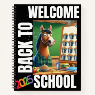 Cuaderno Bienvenido De Nuevo A La Escuela 2025