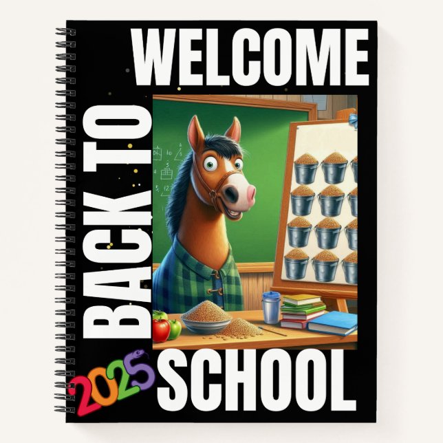 Cuaderno Bienvenido De Nuevo A La Escuela 2025 (Anverso)