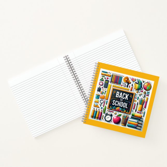 Cuaderno Bienvenido de vuelta a la escuela (Interior)