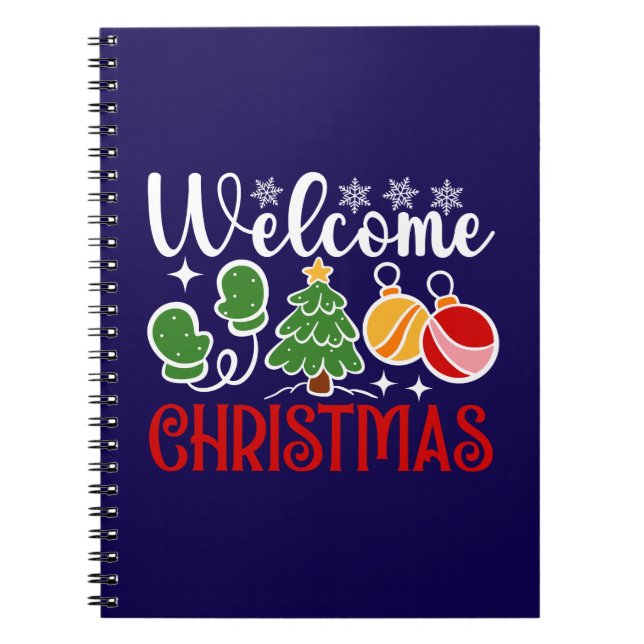 Cuaderno Bienvenido Navidad-63758 (Frente)
