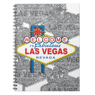 Cuaderno Bienvenidos a Fabulous Las Vegas