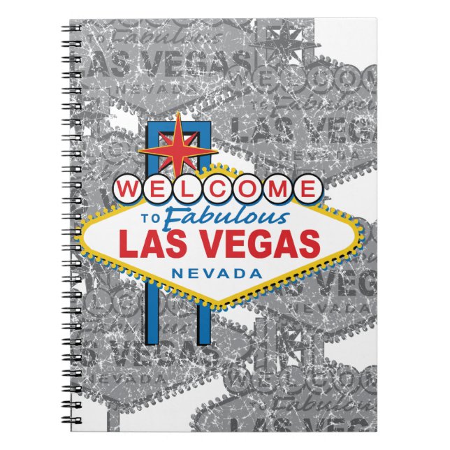 Cuaderno Bienvenidos a Fabulous Las Vegas (Frente)