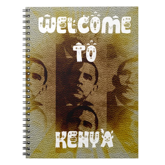 Cuaderno Bienvenidos a Kenia (Frente)
