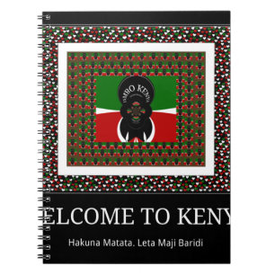 Cuaderno Bienvenidos a la Kenia mágica: Hakuna Matata