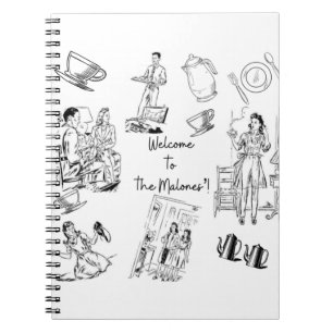 Cuaderno ¡Bienvenidos a los Malones! ¡Familia clásica de lo