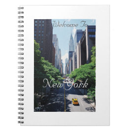 Cuaderno Bienvenidos A Nueva York, Estados Unidos, Spiral P