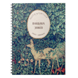 Cuaderno Bienvenidos a William Morris Deer & Cabin