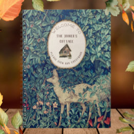 Cuaderno Bienvenidos a William Morris Deer & Cabin