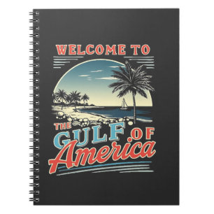 Cuaderno Bienvenidos al Trump del Golfo de América