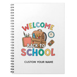 CUADERNO BIENVENIDOS DE VUELTA A LA ESCUELA