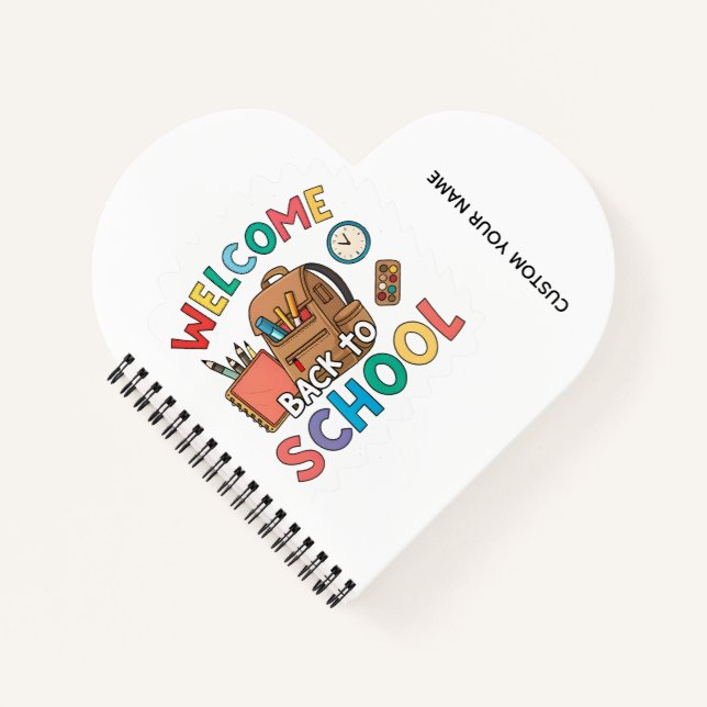 CUADERNO BIENVENIDOS DE VUELTA A LA ESCUELA (Anverso)