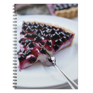 Cuaderno Bifurcación que corta la empanada de arándano en