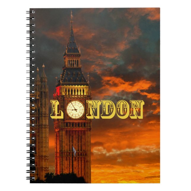 CUADERNO BIG BEN LONDON (Frente)