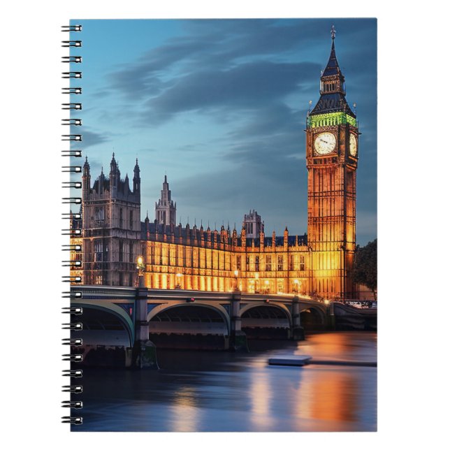 Cuaderno Big Ben, Londres. (Frente)