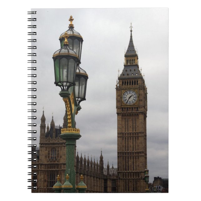 Cuaderno Big Ben - Londres - Bloc de notas (Frente)