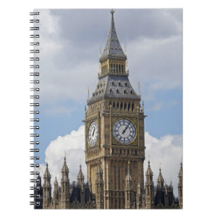 Cuaderno Big Ben y Cámara del Parlamento, Londres,