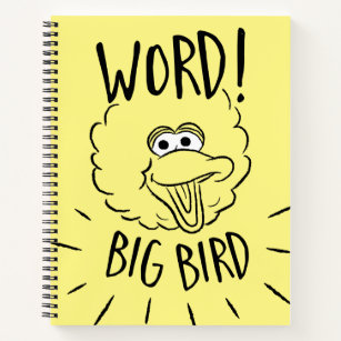 Cuaderno Big Bird Skate Logo - Word! Big Bird