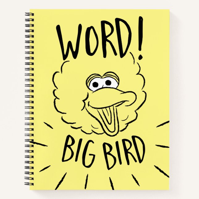 Cuaderno Big Bird Skate Logo - Word! Big Bird (Anverso)