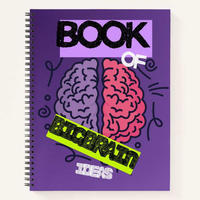 Cuaderno Big Brain spiral (Anverso)