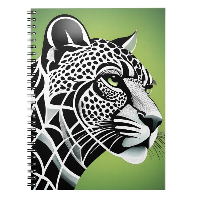 Cuaderno Big Cat Leopard Jaguar (Frente)