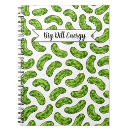 Cuaderno Big Dill Energy Spiral Notebook
