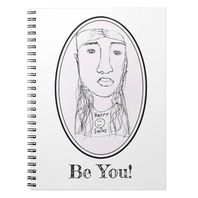 Cuaderno Big Ead Face (Diseño de Verano) (Frente)
