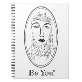 Cuaderno Big Ead Face (Jacquetta Design)