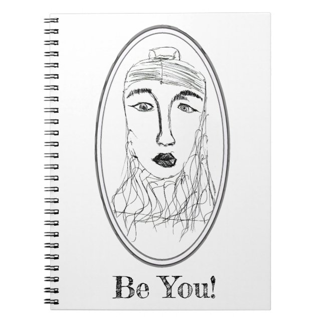Cuaderno Big Ead Face (Jacquetta Design) (Frente)