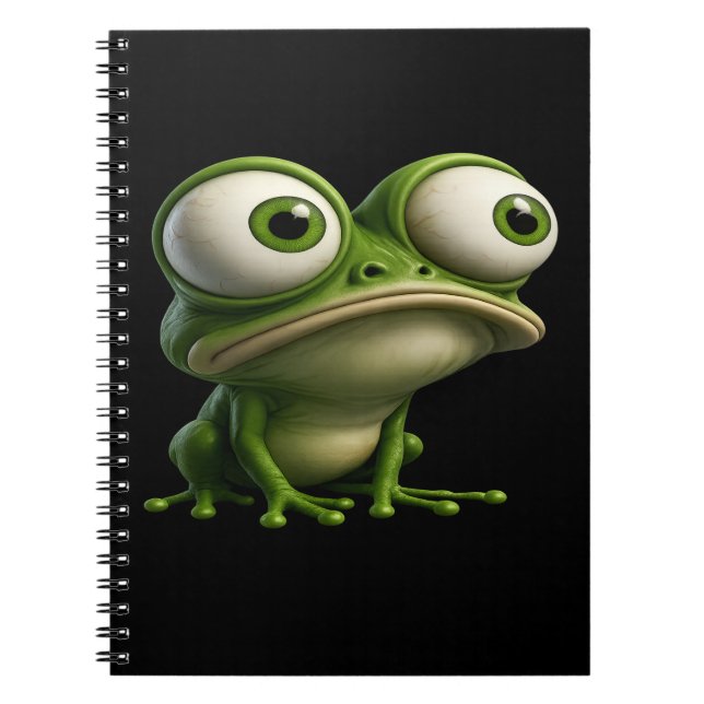 Cuaderno Big-Eyed Cartoon Frog (Frente)