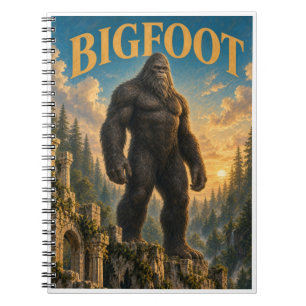 Cuaderno Bigfoot, Monstruo de Fantasía Gótica