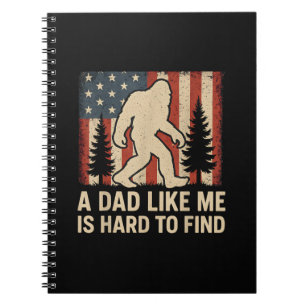 Cuaderno Bigfoot Patriótico Un Papá Como Yo Es Difícil De E