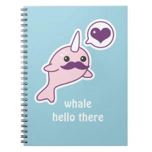 Cuaderno Bigote Narwhal