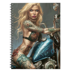 Cuaderno Biker Babe10