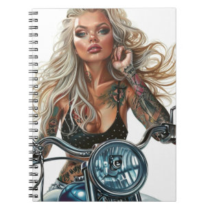 Cuaderno Biker Babe12