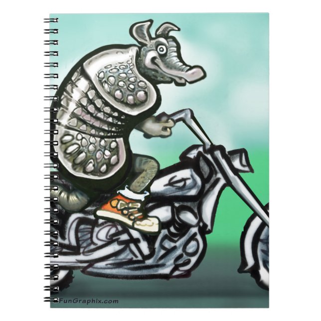 Cuaderno Biker Club Dillo (Frente)