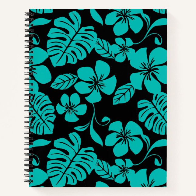 CUADERNO BIKINI (NEGRO/VERDE AZULADO) (Anverso)