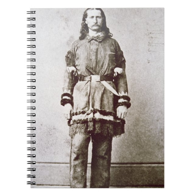 Cuaderno "Bill salvaje" Hickok (1837-76) (foto de b/w) (Frente)