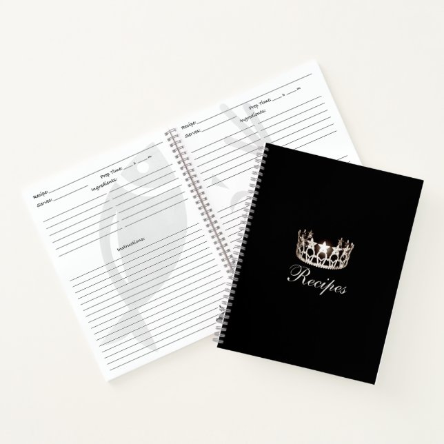 Cuaderno Billete de Personalizado de la Corona de Plata de  (Interior)