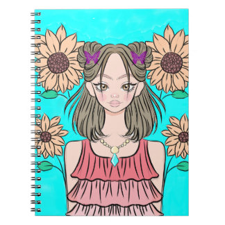 Cuaderno Billete turquesa de belleza suntuosa
