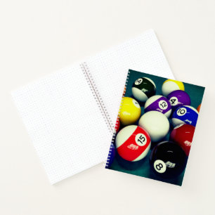 Cuaderno Billiard Balls