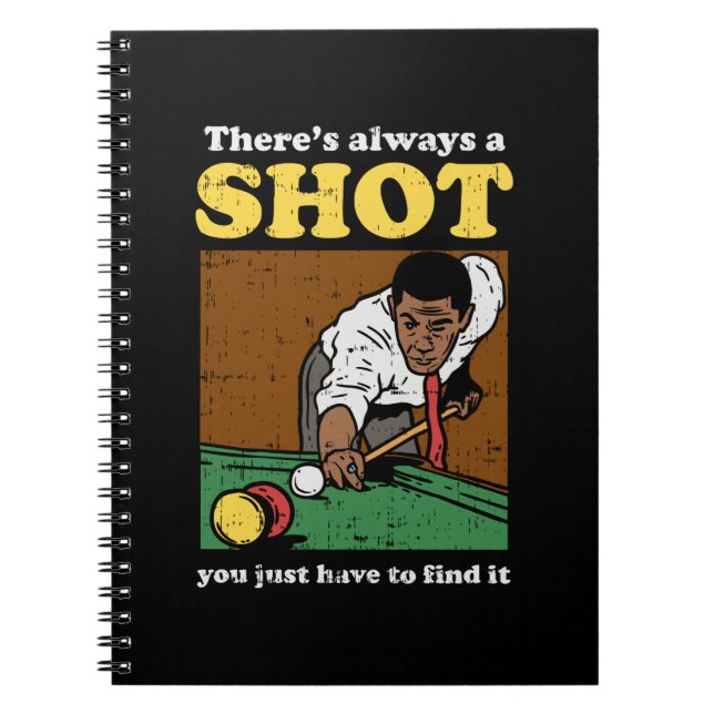 Cuaderno Billiard Snooker Retro (Frente)
