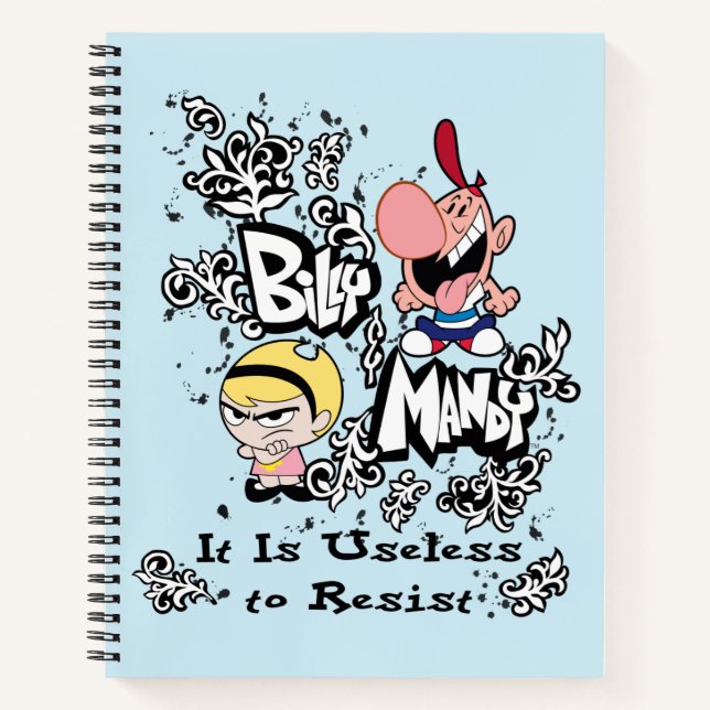 Cuaderno Billy & Mandy - Inútil para resistir (Anverso)