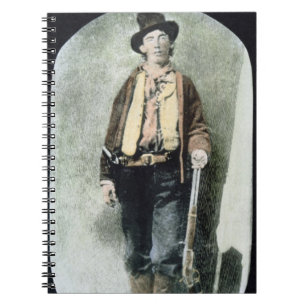 Cuaderno Billy the Kid (grabado de colores)