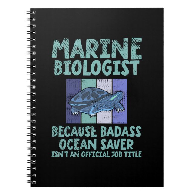 Cuaderno Biología marina (Frente)