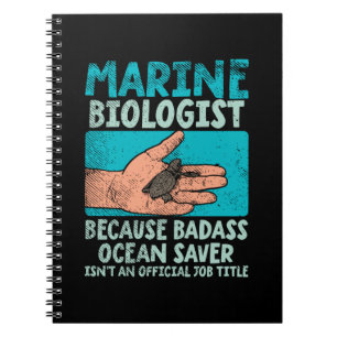Cuaderno Biólogo marino