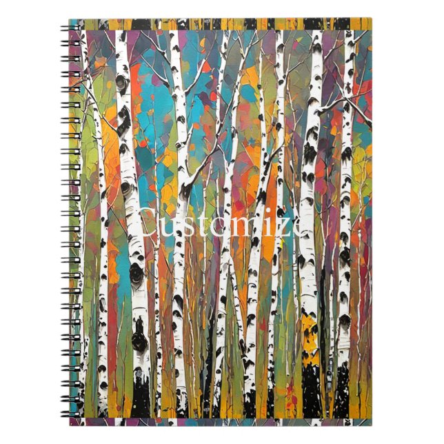 Cuaderno Birch Woods Thunder_Cove (Frente)