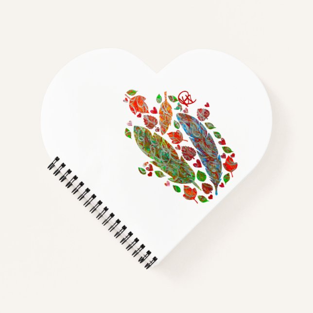 Cuaderno Bird Bath Hamsa Art (Anverso)